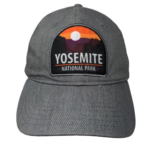 Yosemite National Park Patch Slideback Hat Gray One Size H3 Headwear - Picture 1 of 8